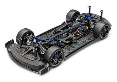 ON-ROAD XO-1 SUPERCAR 1:7 4WD EP RTR REDX TQi 2.4GHz BT BRUSHLESS-7