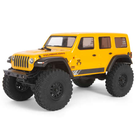 CRAWLER JEEP WRANGL. 1:24 4WD EP RTR SCX24 - YELLOW (AXI00002V2T2)