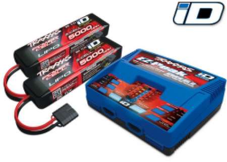 Battery/charger completer pack (inclu des #2972 Dual iDÂ® charger (1), #2872 X 5000mAh 11.1V 3-cell 25C LiPo batte