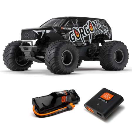 M.TRUCK GORGON 4X2 1:10 2WD EP KIT MEGA 550 - BLACK With Battery & Charger