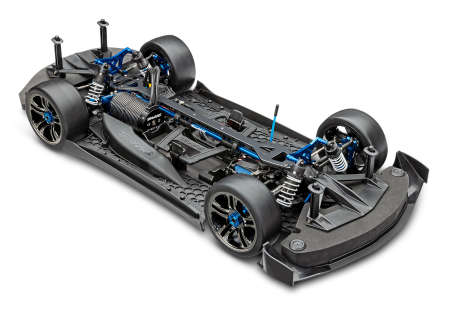 ON-ROAD XO-1 SUPERCAR 1:7 4WD EP RTR REDX TQi 2.4GHz BT BRUSHLESS-5